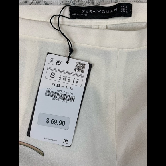 NEW!💫ZARA floral pants - Picture 4 of 7